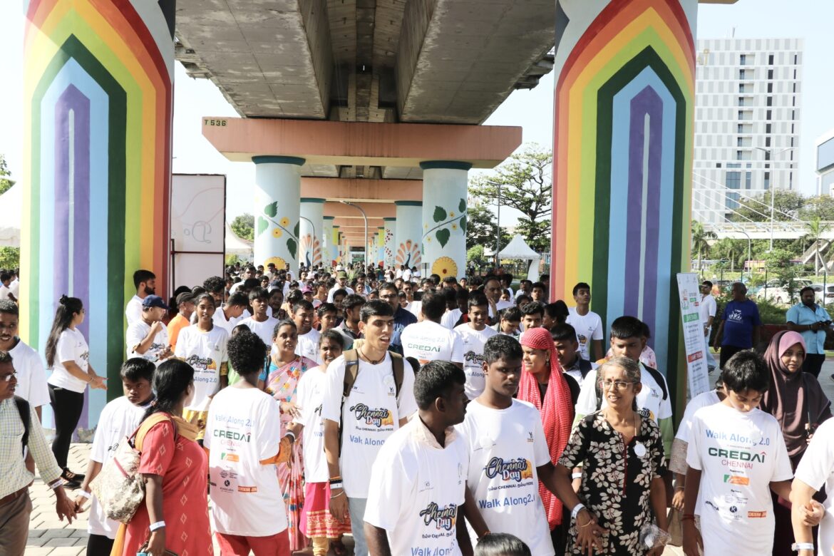 “Young Indians ‘Walk Along 2.0’ Powered by CREDAI Chennai: Raising Awareness for Disabilities”