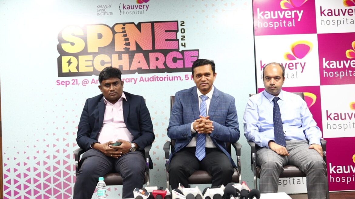 95% of back and neck pain problems are result of poor lifestyle: Kauvery Hospital