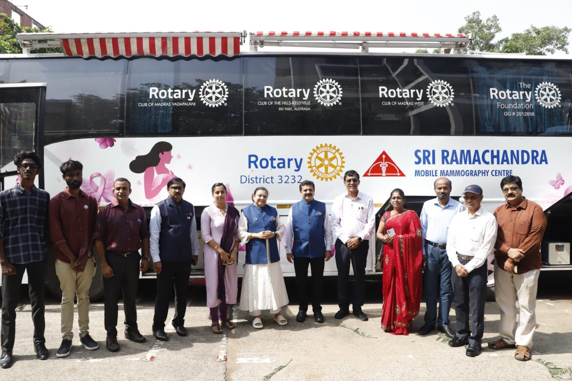 ROTARY CLUB OF AMBATTUR HOSTS FREE CANCER SCREENING & AWARENESS PROGRAM