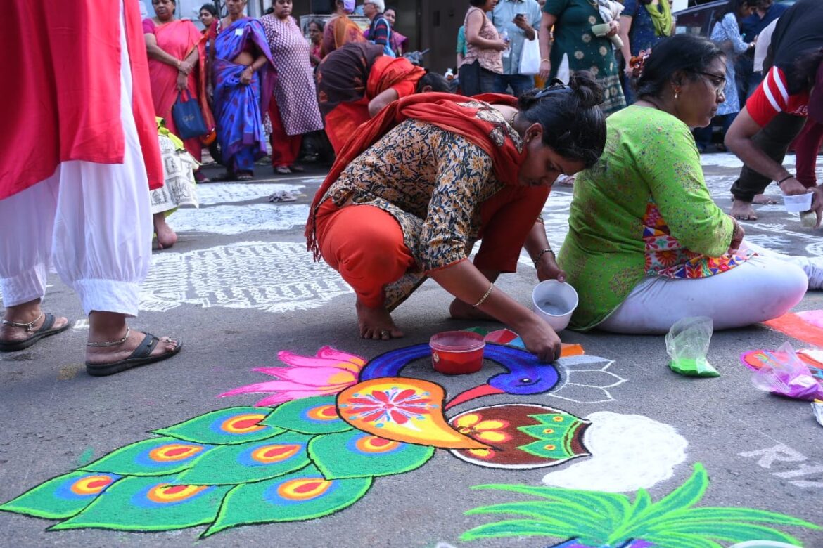 Kolam Competition brings colour to Sundaram Finance Mylapore Festival 2025  