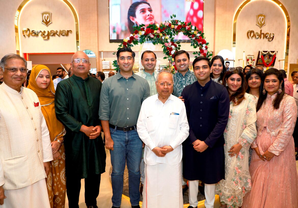 Manyavar and Mohey Unveil India’s Largest Wedding Wear Store in Chennai’s T. Nagar