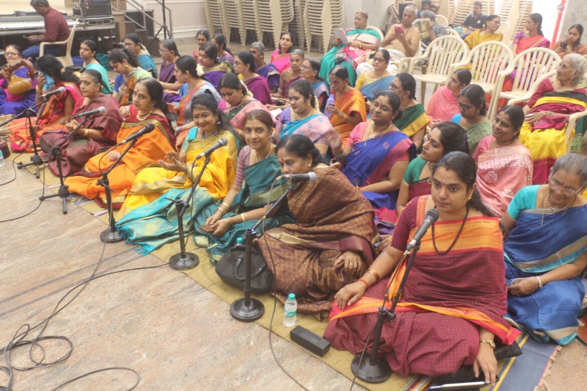 IFAS conducts Saint Thyagaraja Aaraadhana Day; Group rendition of Pancharatna Kritis