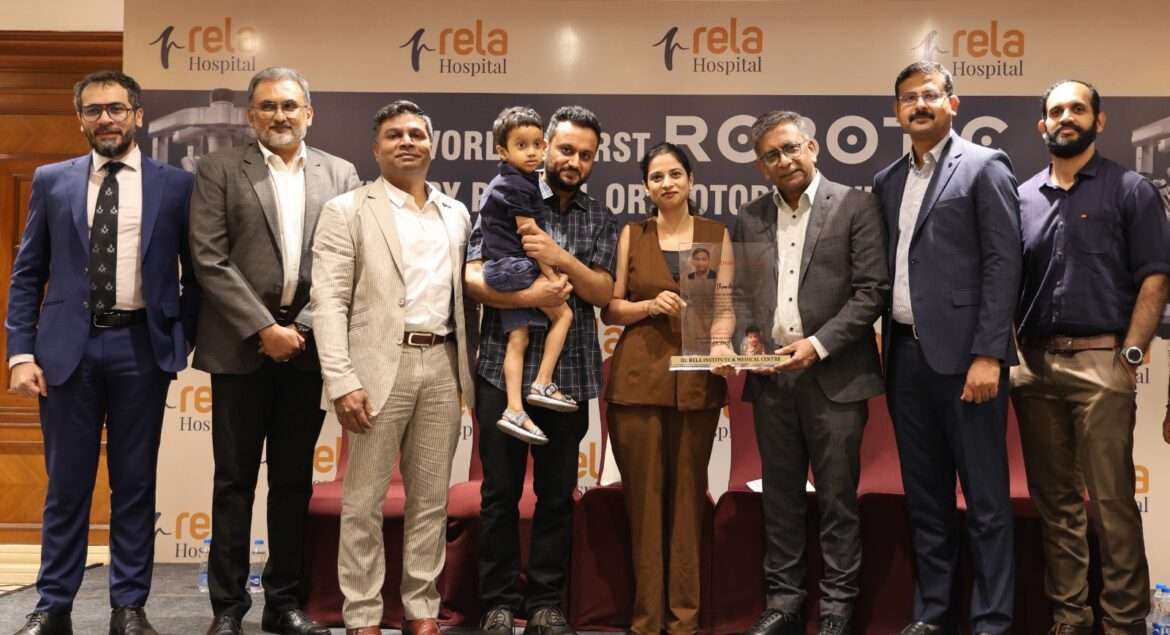 World’s First and the youngest child to have Robotic liver transplant surgery (Recipient operation)