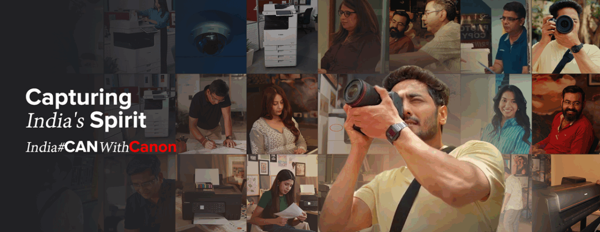 Canon India celebrates progress powered by technology in latest India #CANwithCanon campaign