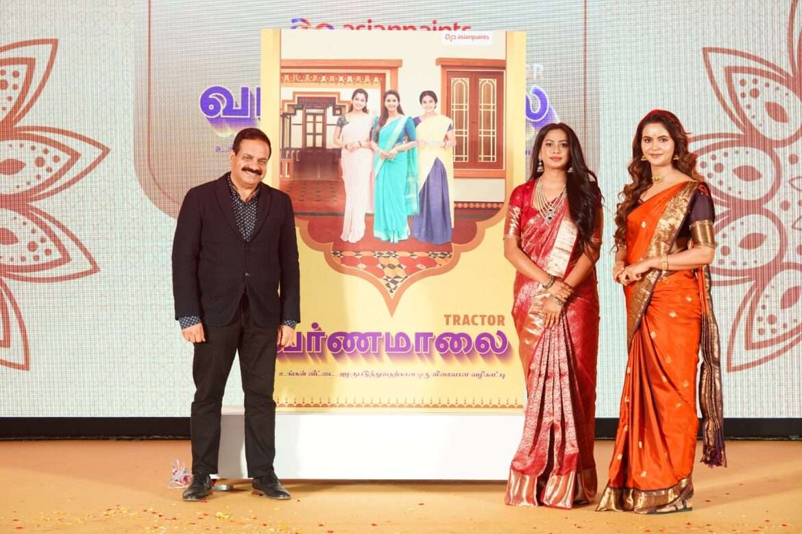 Asian Paints introduces Tractor Emulsion Varnamaalai – A unique shade guide that brings Color inspiration from Tamil serial sets into real homes