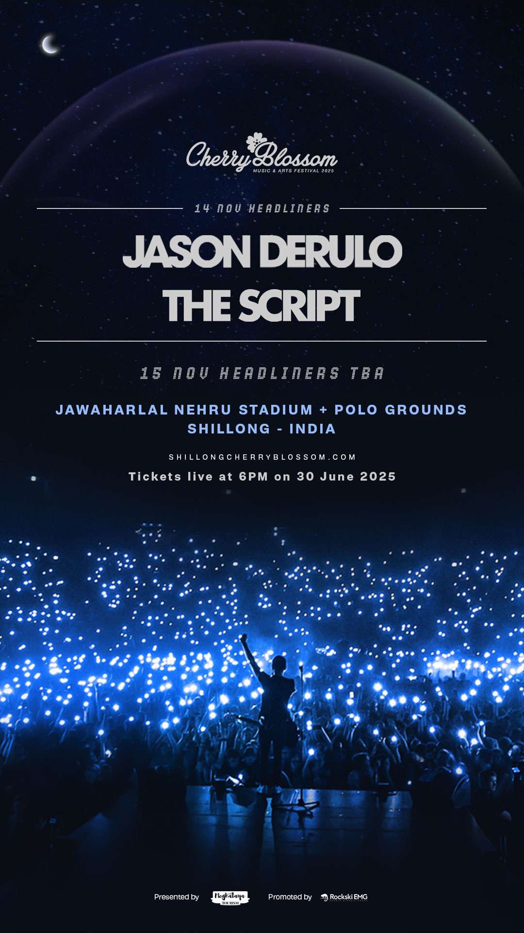 Meghalaya Announces Cherry Blossom Festival 2025 Featuring Jason Derulo and The Script