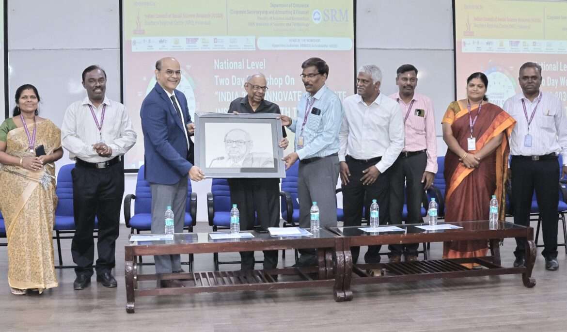 SRMIST Hosts National Workshop on Achieving Sustainable Development Goals by 2030