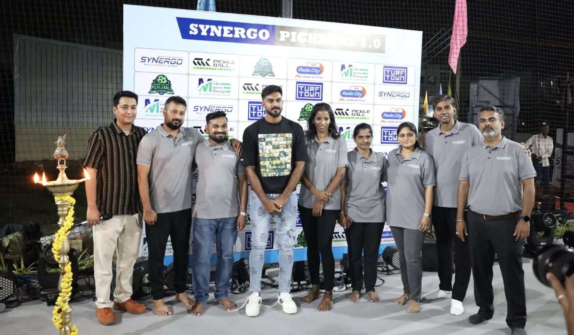 The new launch of Synergo Multi Sports Arena – Chennai’s one of the future Olympics Games Pickleball courts