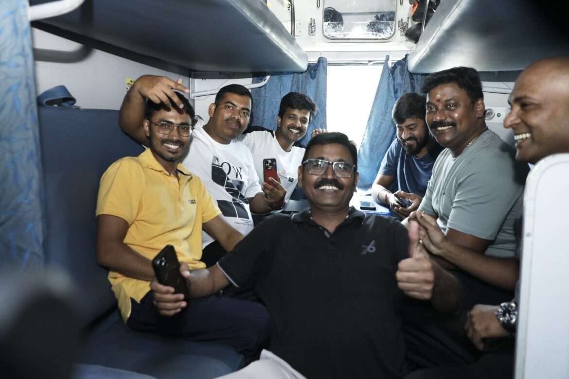 Casagrand Charters Exclusive Train, Taking 800 Employees on a Memorable Offsite to Goa