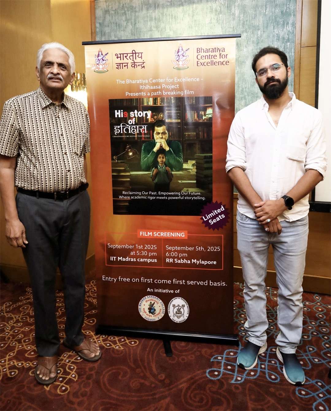 Bharatiya Center for Excellence announces a Landmark Collaboration with the Feature Film ‘His Story of Ithihaas’ to Reshape India’s Historical Narrative