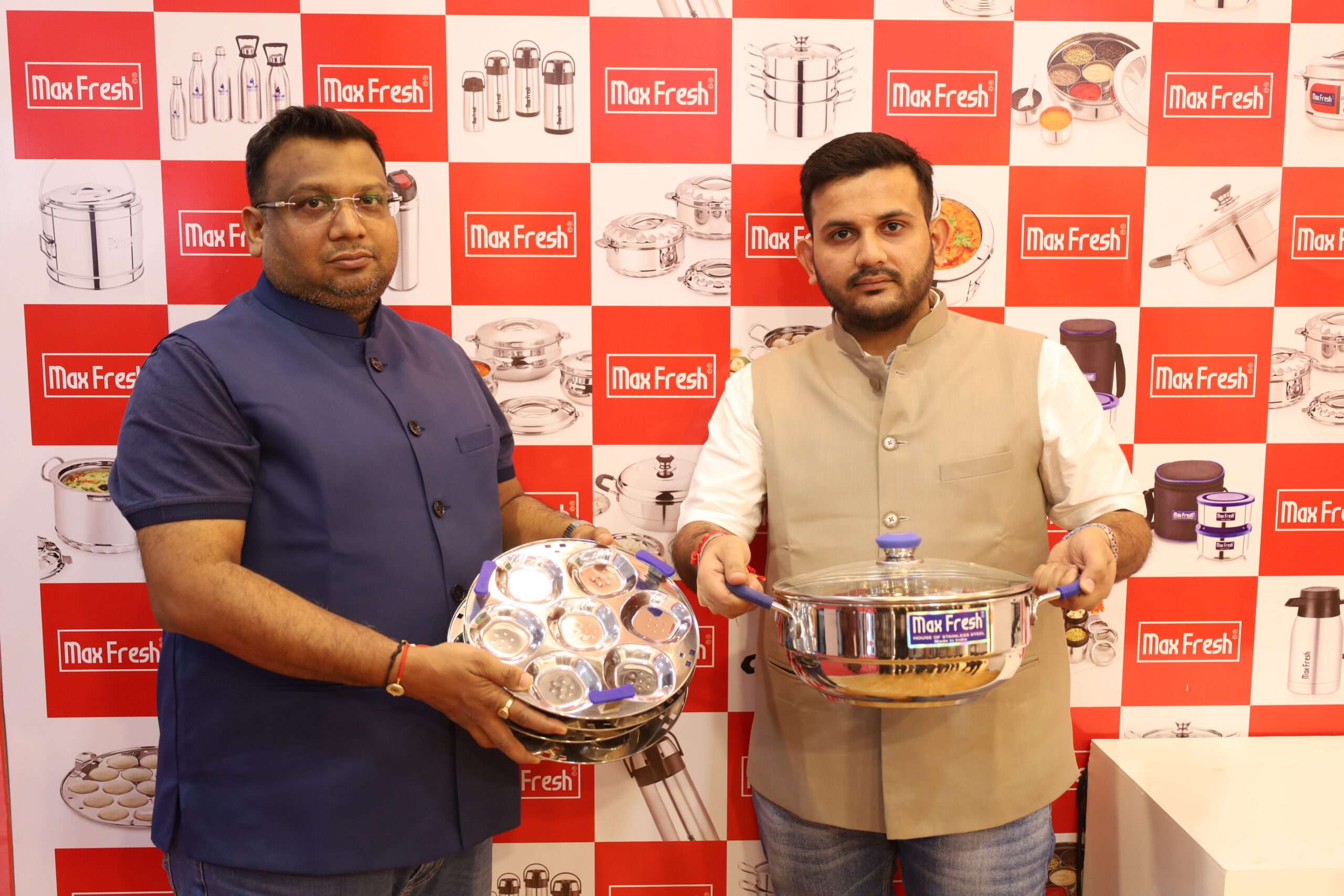 Max Fresh Turns Up the Heat with Innovation-Driven Cookware at Vibrant India Exhibition