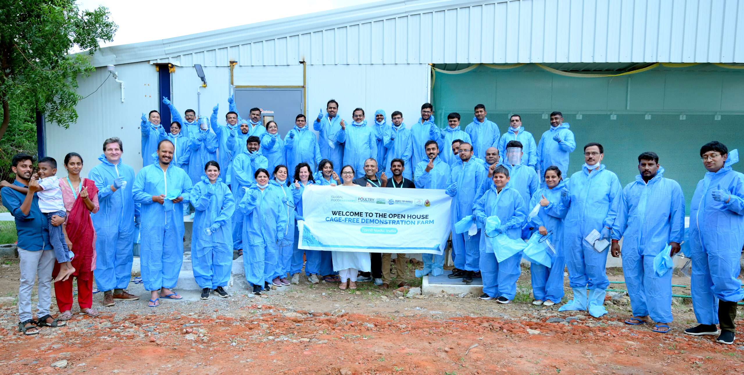 Inauguration of India’s First Collaborative Cage-Free Training Facility in Trichy, Tamil Nadu