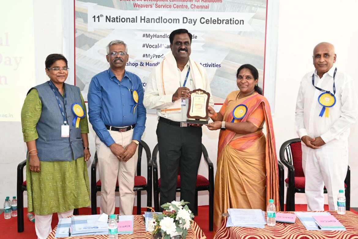 KCG College and Government Partners Unite to Celebrate India’s Handloom Heritage and Foster Design Innovation Among Students