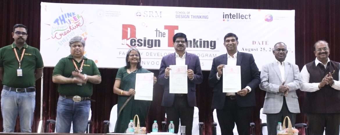 SRMIST Celebrates the Second Convocation of Faculty Trained in Design Thinking