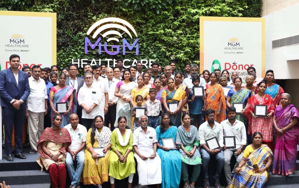 MGM Healthcare Commends Organ Donors for Their Selfless Contribution to Saving Lives