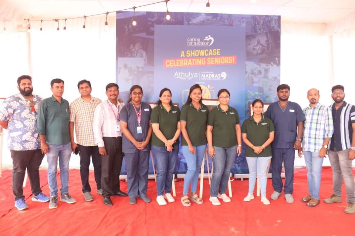 Athulya Senior Care Hosts ‘Aging with Joy’ Photography Exhibition at Besant Nagar Beach