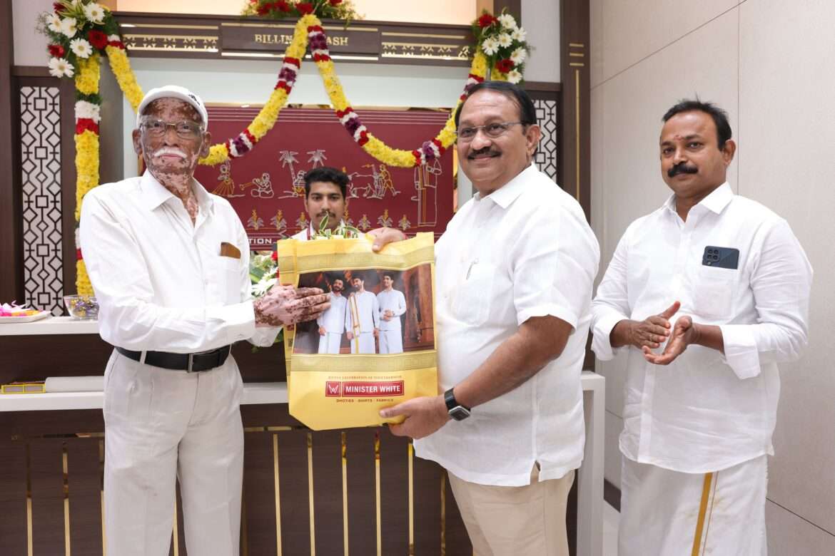 Minister White Opens 56th Showroom at Thiruvottriyur, Chennai