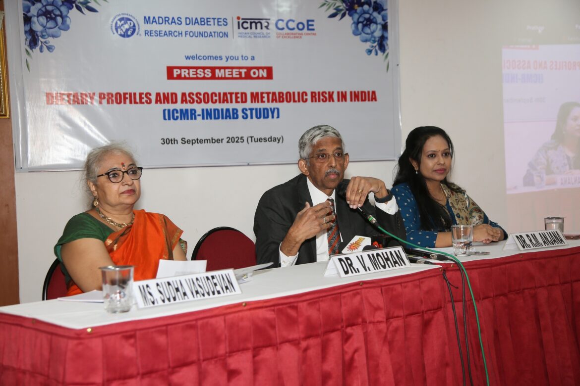 Landmark National Study Links India’s Adverse Dietary Profile to Surging Diabetes and Obesity