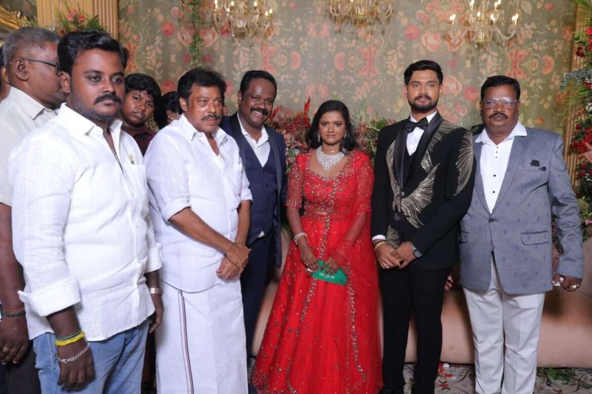 அகில இந்திய ரியல் எஸ்டேட் கூட்டமைப்பின் நிறுவனரும் தேசிய தலைவருமான ஆ.ஹென்றி இல்லத் திருமண வரவேற்பு விழா 