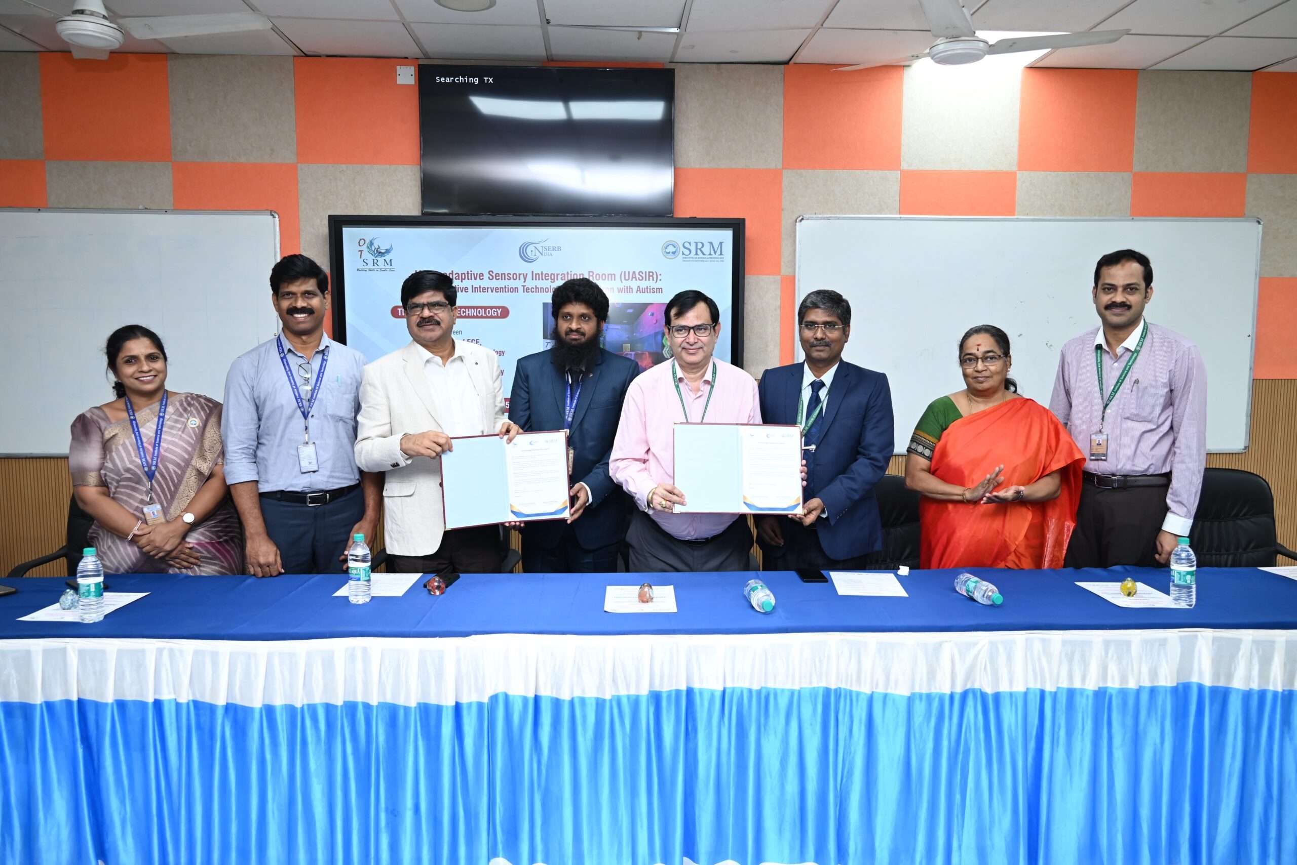 SRMIST Strengthens Interdisciplinary Collaboration through Technology Transfer of User-Adaptive Sensory Integration Room