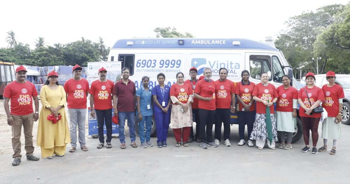 ROTARY INTERNATIONAL DISTRICT 3234 ORGANIZES CYCLE RALLY TO END POLIO AND COMBAT DRUG ABUSE