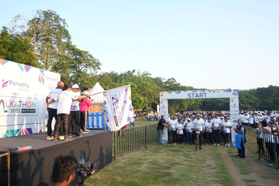 Over 6,000 Join Parvathy Hospital’s ‘Miles of Smiles’ Walkathon to Celebrate Inclusion and Togetherness