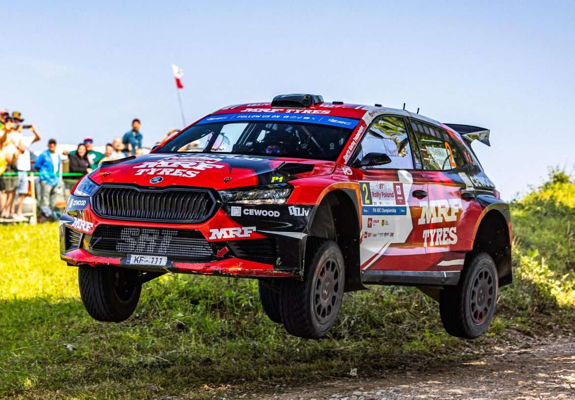 Team MRF Tyres clinches the FIA ERC 2025 Team Championship in Croatia