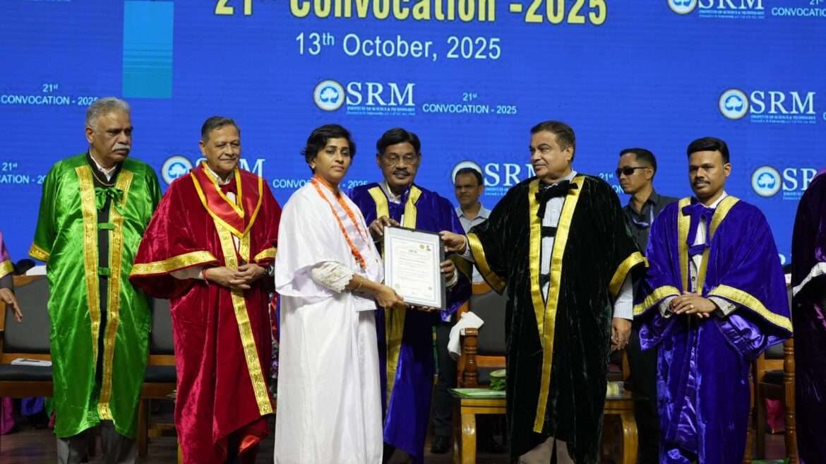 SRM INSTITUTE OF SCIENCE AND TECHNOLOGY21st CONVOCATION – 2025