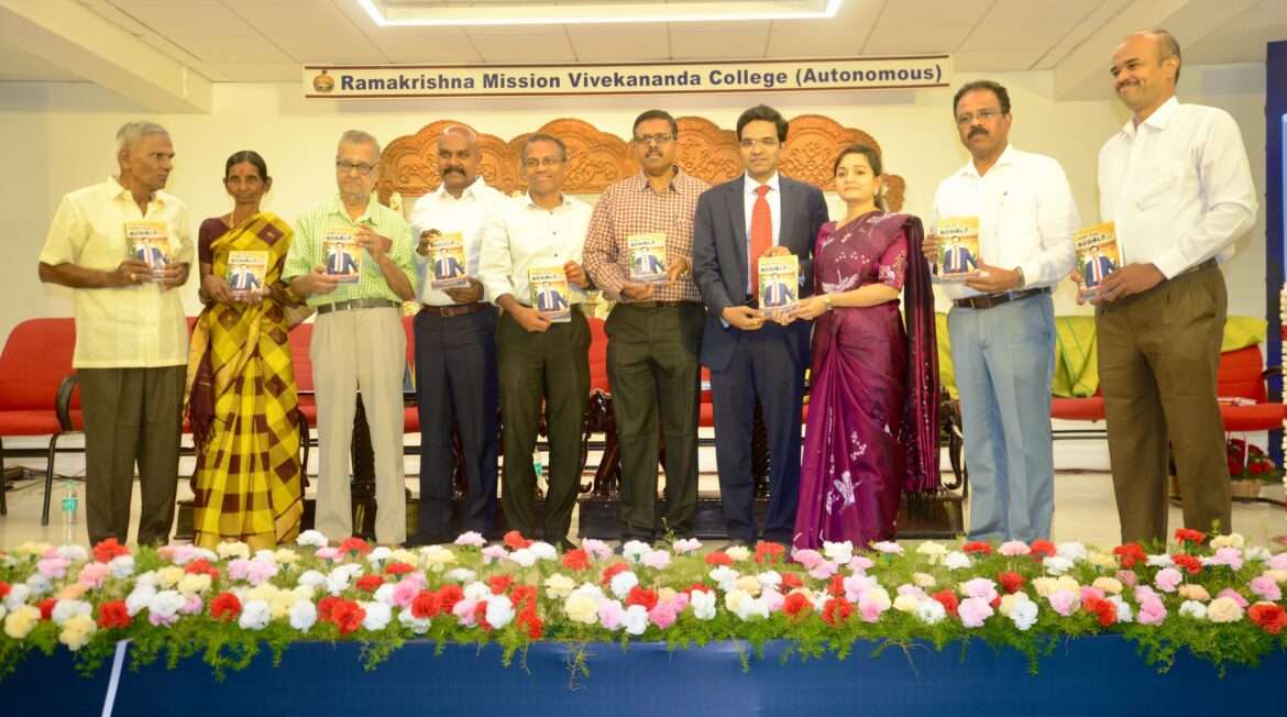 “From the Womb to the Collector” book launched by Dr. V. Ram Prasath Manohar, I.A.S.