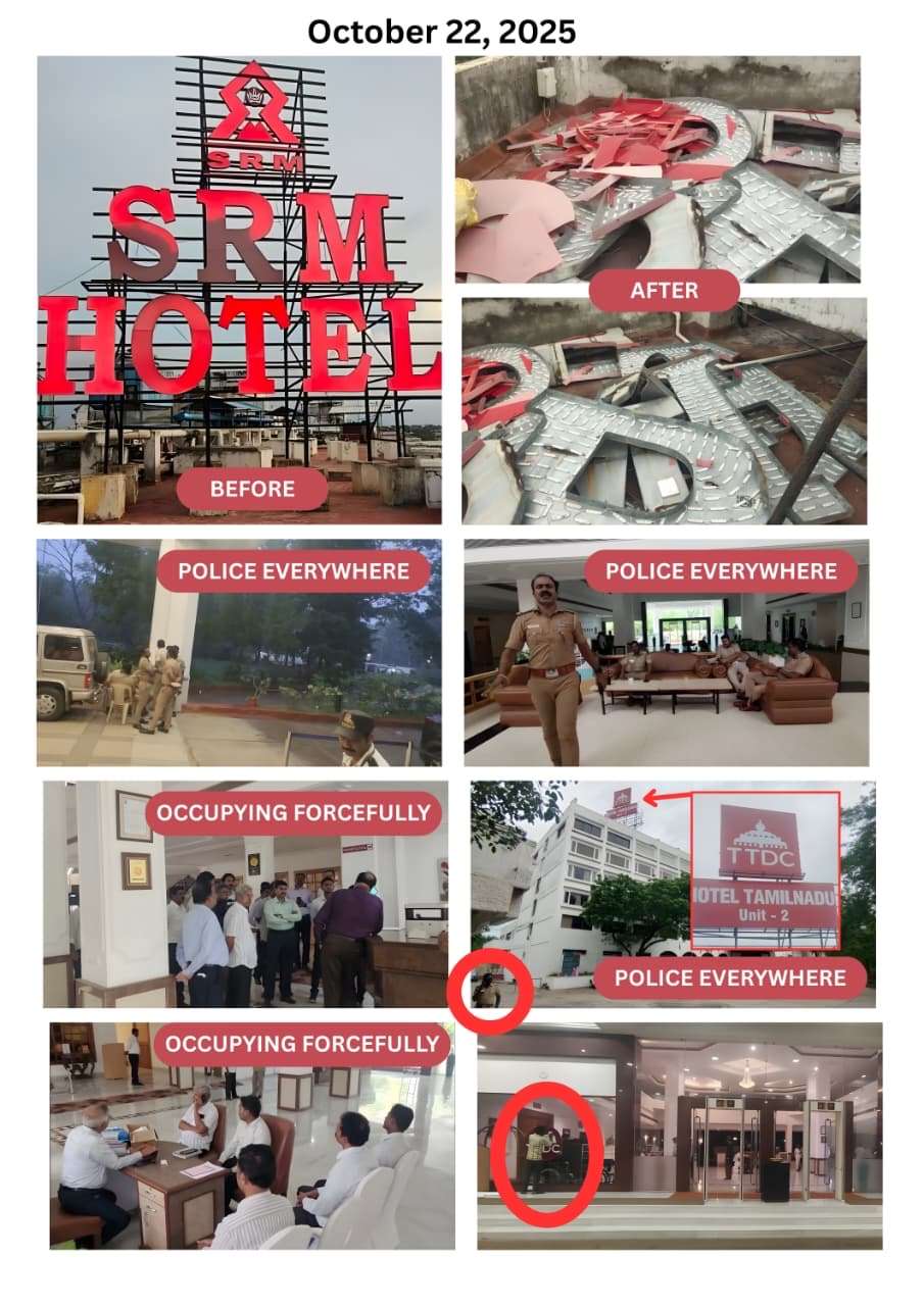 Senior Supreme Court Advocate Syed Ahmed Saud explains the acquisition andreview of Trichy SRM Hotel