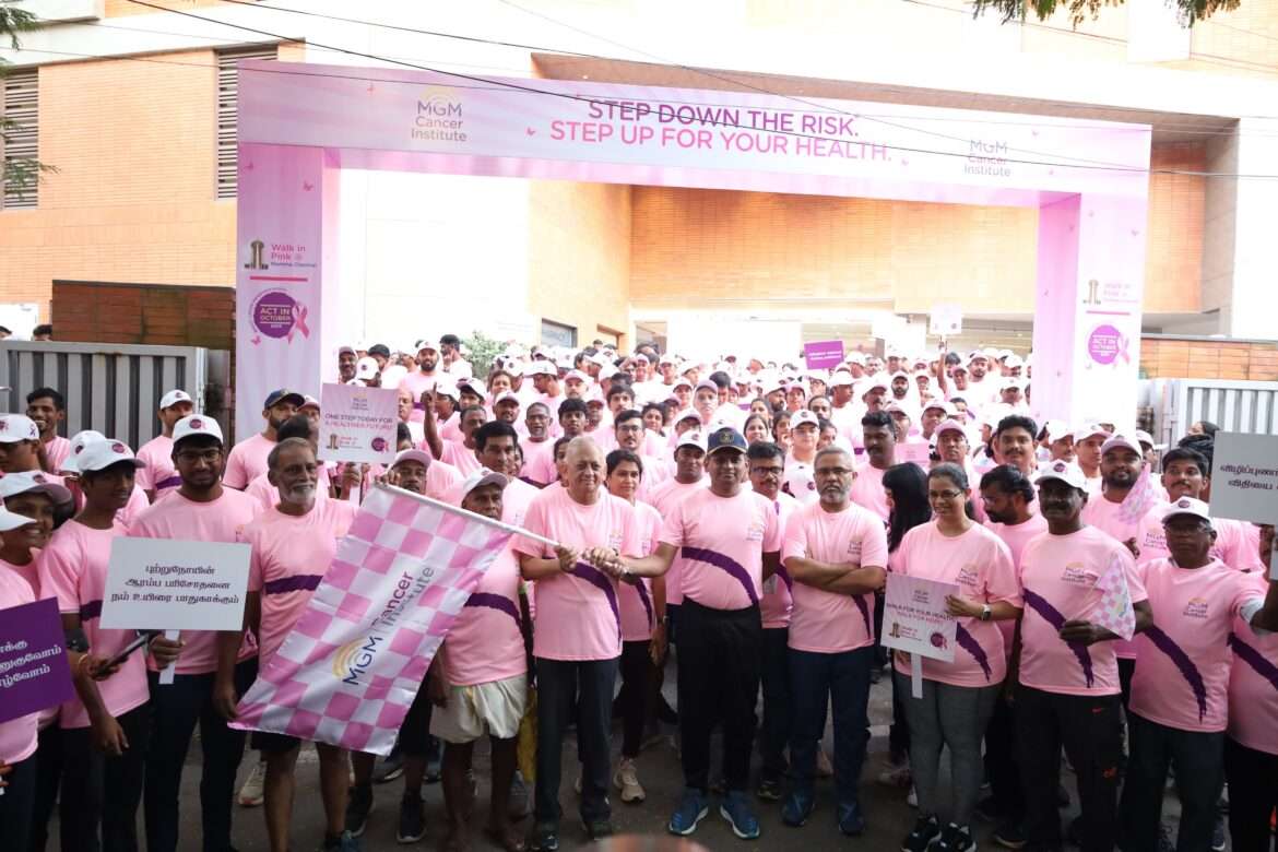 Over 1,000 Participants Come Together for MGM Cancer Institute’s Walkathon for Breast Cancer Awareness