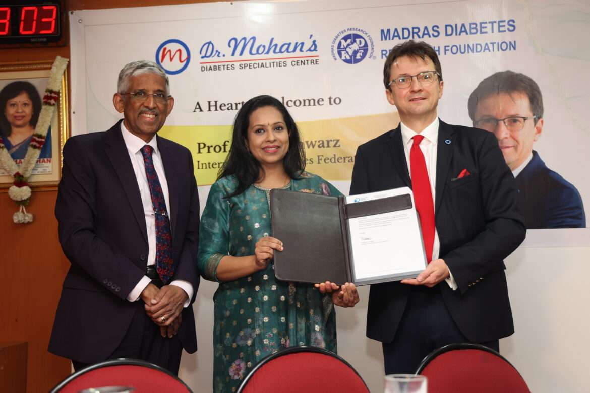 Dr. R. M. Anjana Appointed as Chair of the International Diabetes Federation (IDF)