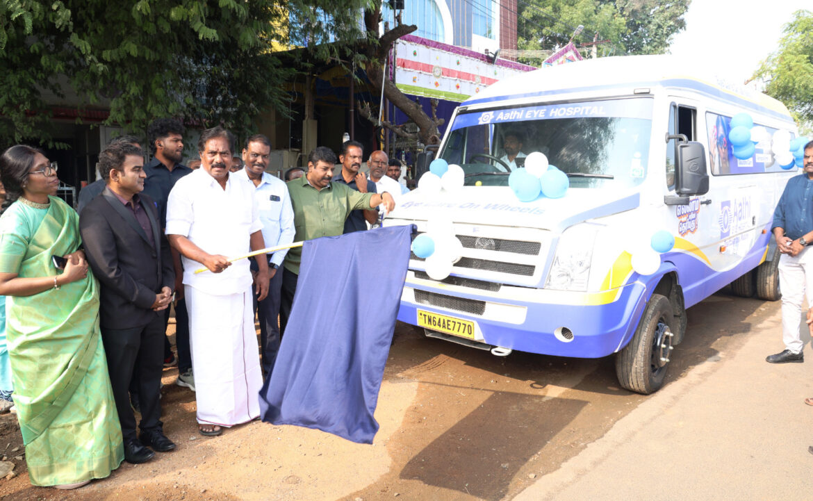 Aathi Eye Hospital Launches South TN’s First Fully Equipped Mobile Eye Clinic for Rural Communities