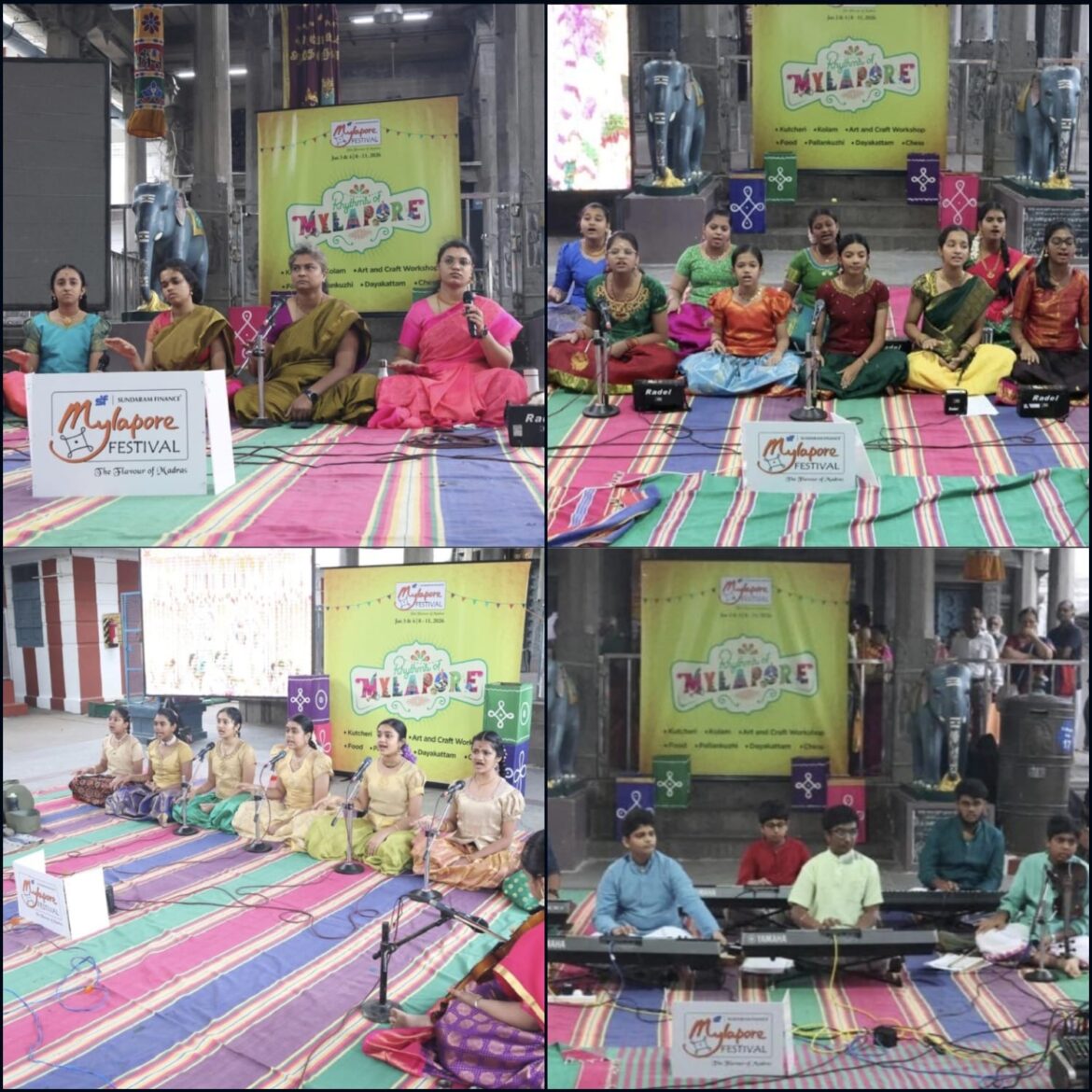 Kutcheris at the Sundaram Finance Mylapore Festival 2026