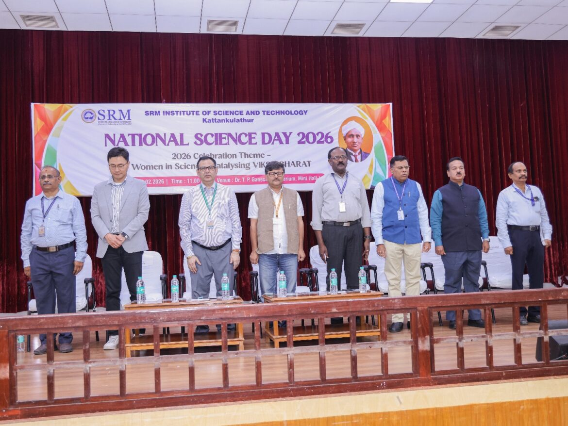 National Science Day 2026 at SRMIST Highlights Viksit Bharat Vision; Dr. A.P.J. Abdul Kalam Research Award Presented to Scholars