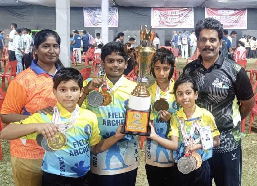 Medavakkam Sujay Public school students shine in Archery