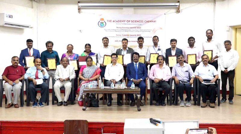 THE ACADEMY OF SCIENCES, CHENNΑΙ (Formerly Tamil Nadu Academy of Sciences)