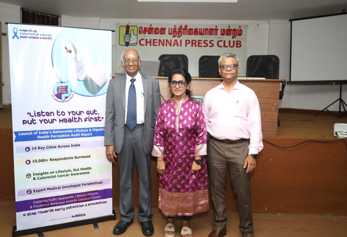 Only 11.7% of Chennai Residents Recognise Blood in Stool as a Colorectal Cancer Warning Sign: Survey