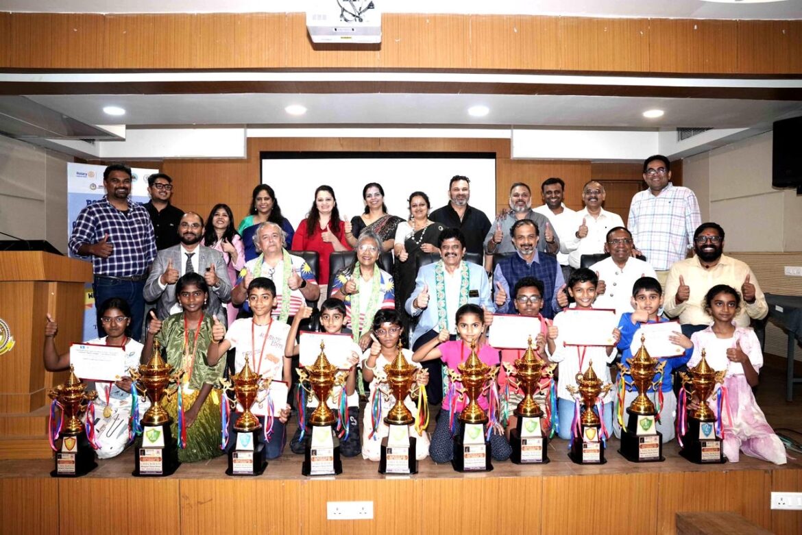 Checkmate 2026 Delivers a Grand Opening: Rotary Club of Chennai Carnatic & GSquare Back Youth Champions