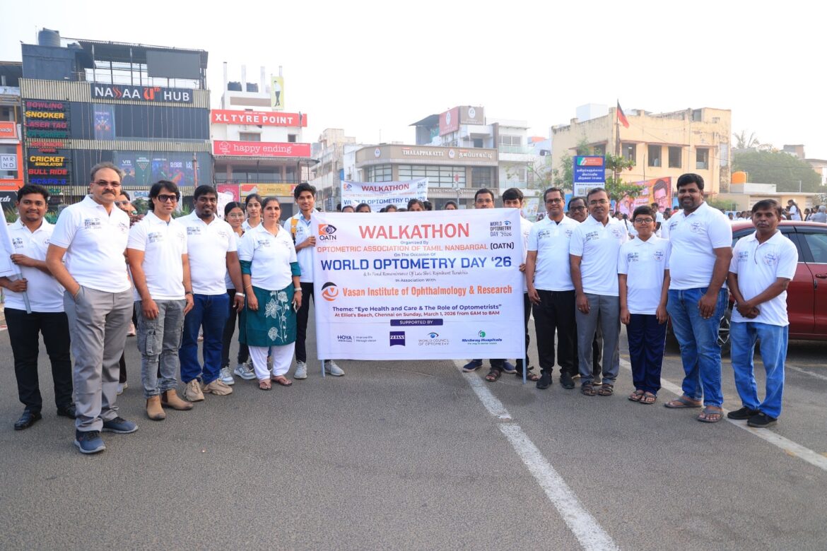 World Optometry Day Observed with Mega Public Awareness Walk in Chennai