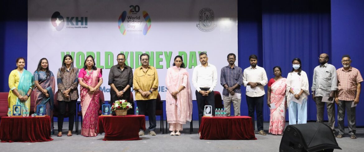 KHI highlights kidney care initiatives on World Kidney Day