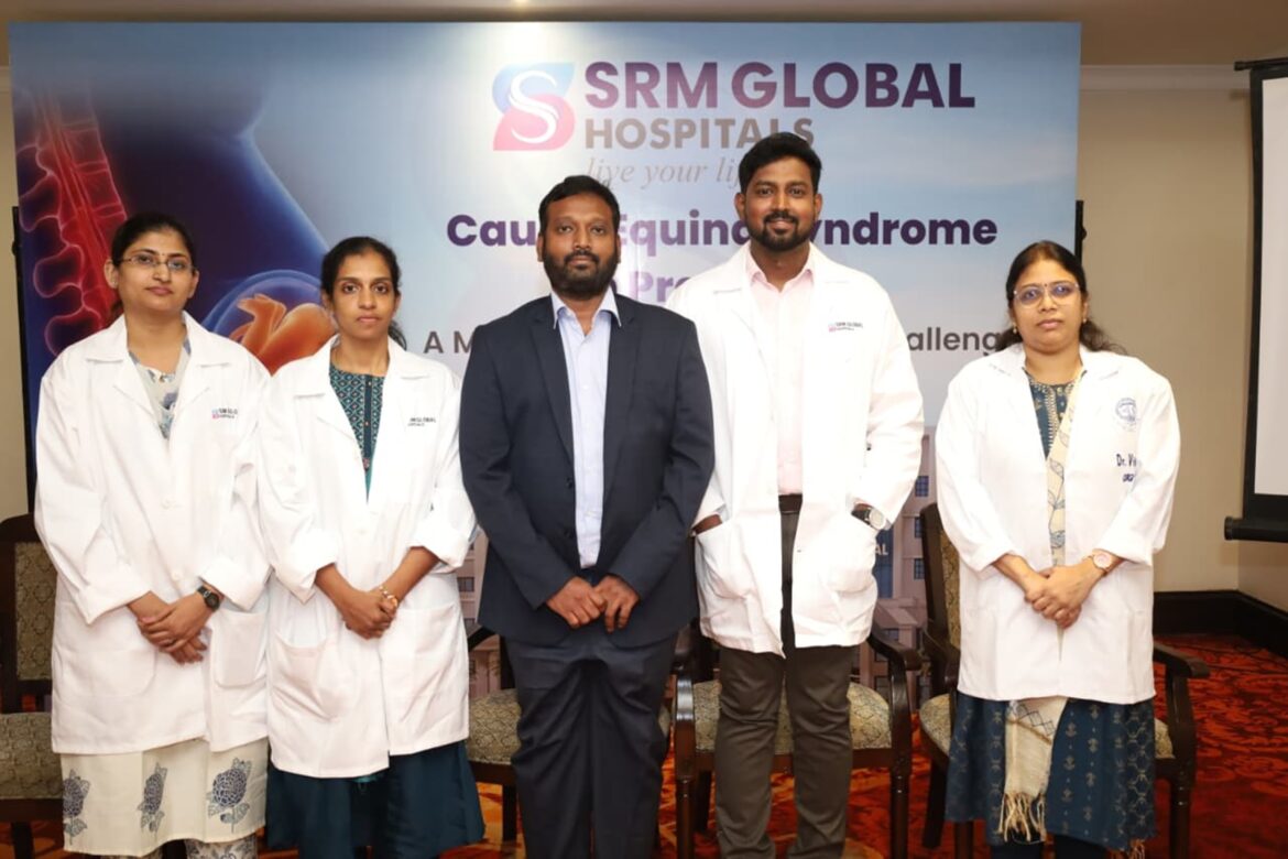 SRM Global Hospitals Saves Mother and Baby with Rarer Dual Surgery for C-Section and Spinal Emergency