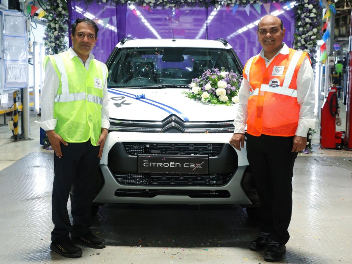 Stellantis India Marks 50,000 Smartcar Rollout, Strengthens Tamil Nadu’s Auto Manufacturing Hub