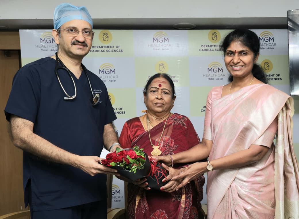 MGM Healthcare Malar, Adyar performs India’s First Combined Minimally Invasive Cardiac Procedures: TAVI with Dual Chamber Leadless Pacemaker without Surgery