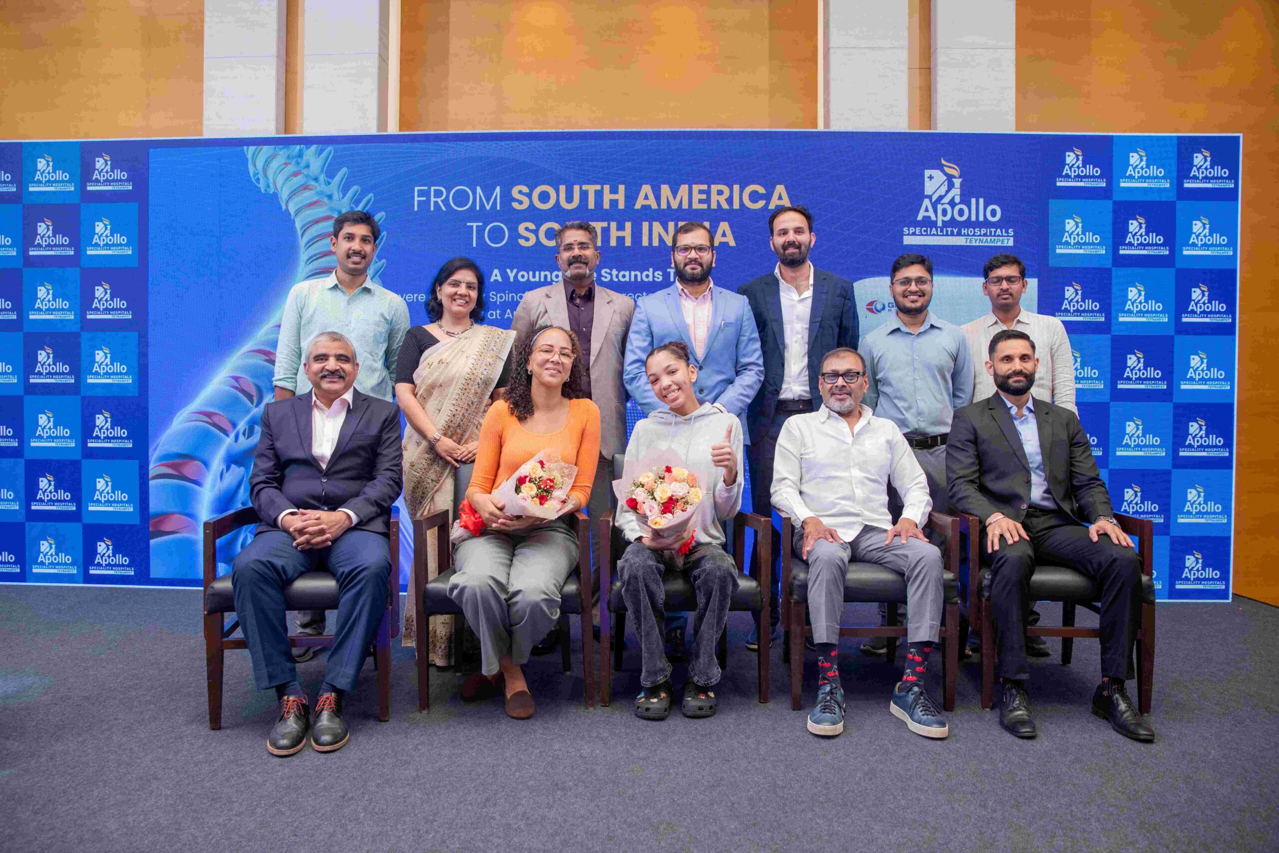 From South America to South India: A Young Life Stands Tall Again After Complex Robotic Spine Surgery