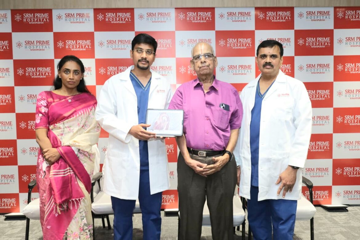 India’s First Right Shoulder-Artery Heart Valve Replacement Performed at SRM Prime Hospital