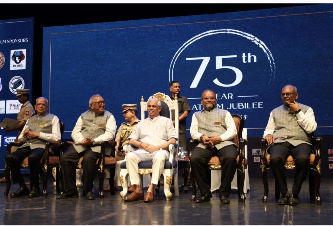 SHREE AGARWAL SABHA CELEBRATED ITS 75th GLORIOUS YEARS WITH PLATINUM JUBILEE INAUGURATION IN CHENNAI