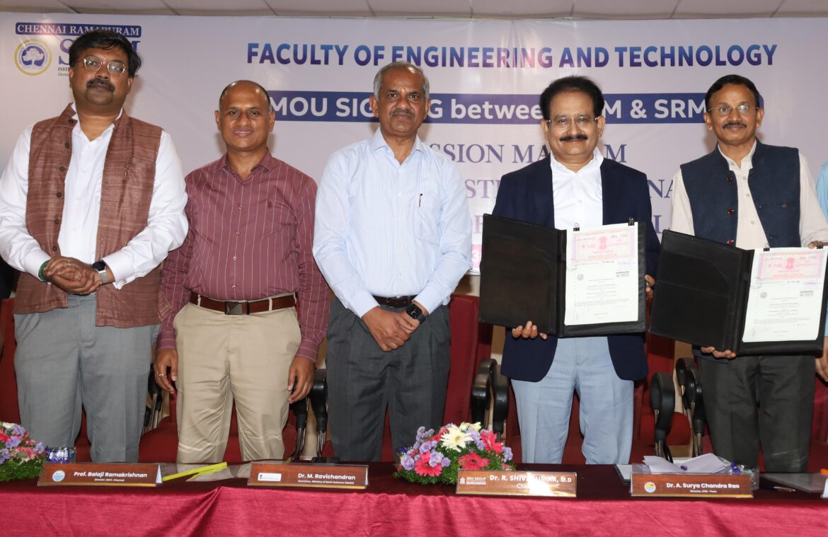 SRM Institute of Science and Technology Launches Chennai’s First Urban Testbed Under Ministry of Earth Sciences to Advance Climate Research