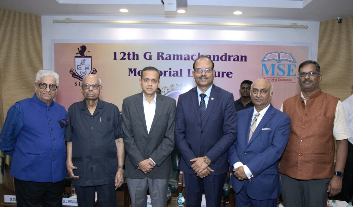 12th G. Ramachandran Memorial Lecture Highlights Role of Trust, Governance, and Innovation in Banking
