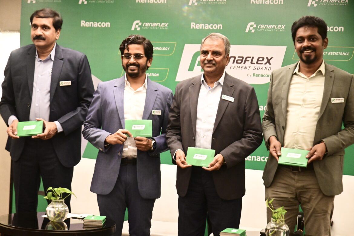 Renacon Launches RENAFLEX Fibre Cement Boards, Advancing Sustainable Construction in India